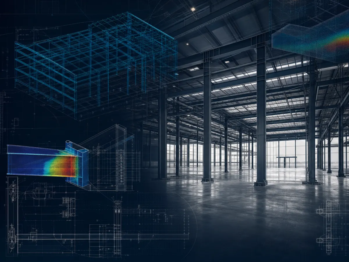 Commercial industrial structural engineering review visual